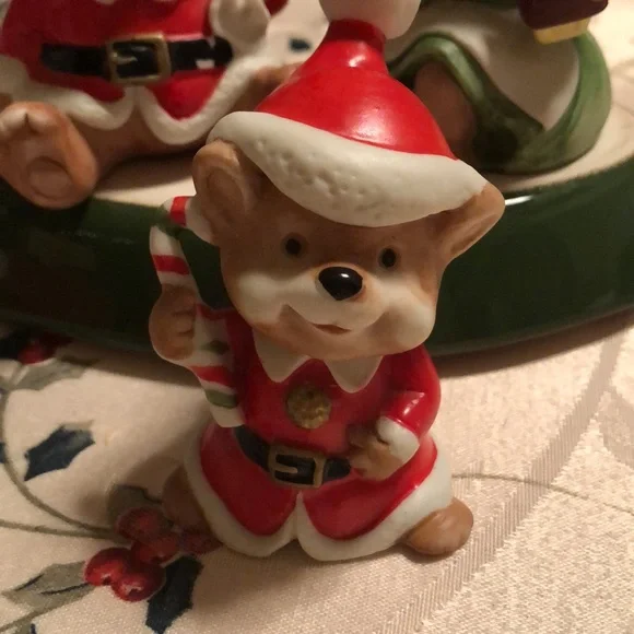 HOMCO Bear Family Christmas 5600 - Picture 2 of 8